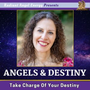 Angels & Destiny podcast hosted by Rae Calnan exploring spiritual awakening, healing, and soul-led living